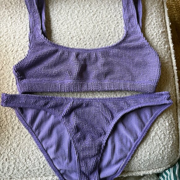 Good American Other - Good American Purple Two-Piece Bathing Suit